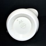 Wedgwood "Patrician" molded opaque earthenware pitcher, England Etruria Barlaston