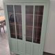 Parisian glass cabinet