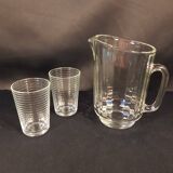 Glass pitcher