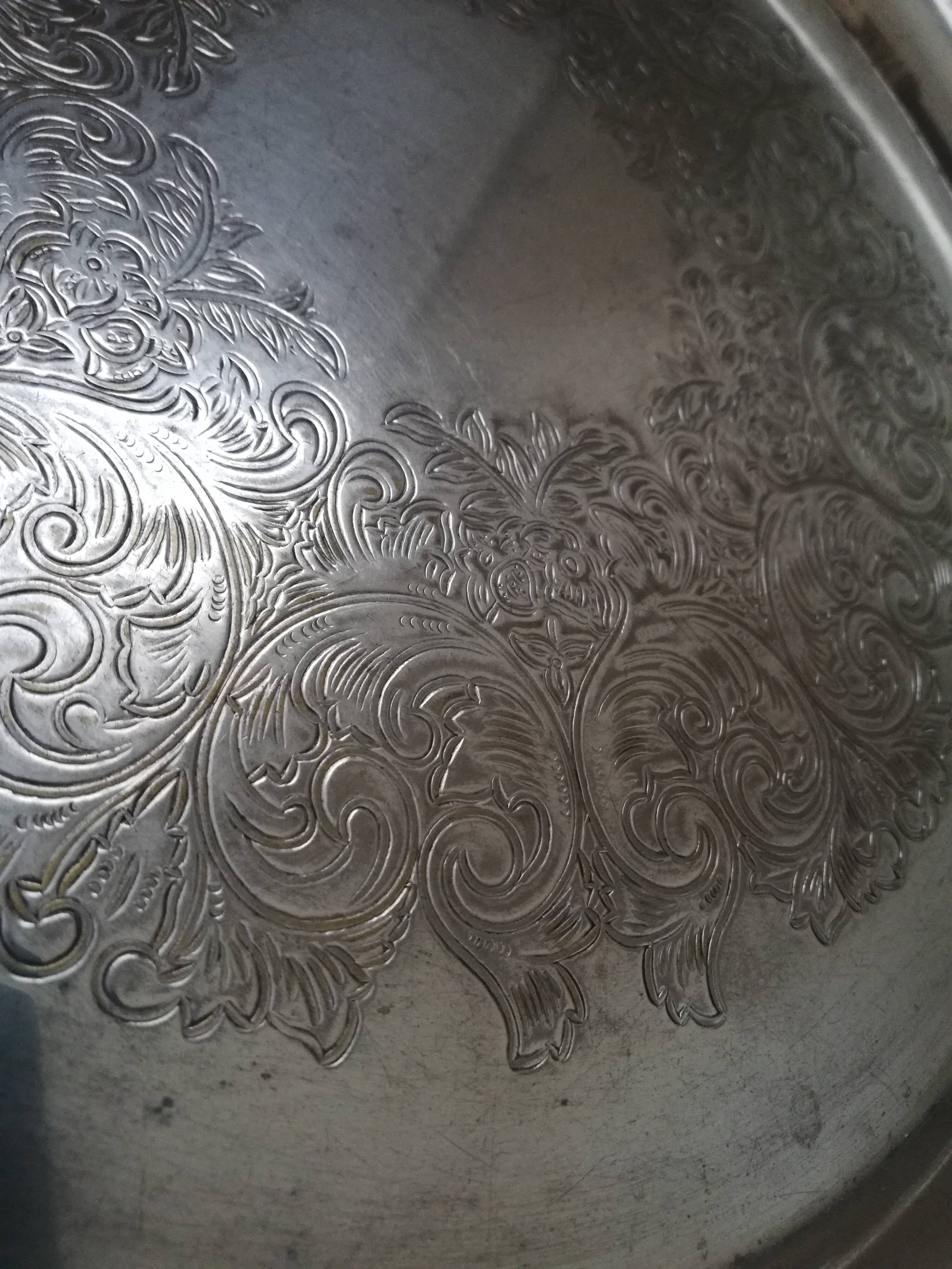 Oneida silverware goldsmith tray. S