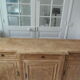 Buffet 3 doors of beautiful Louis XVI style in raw wood