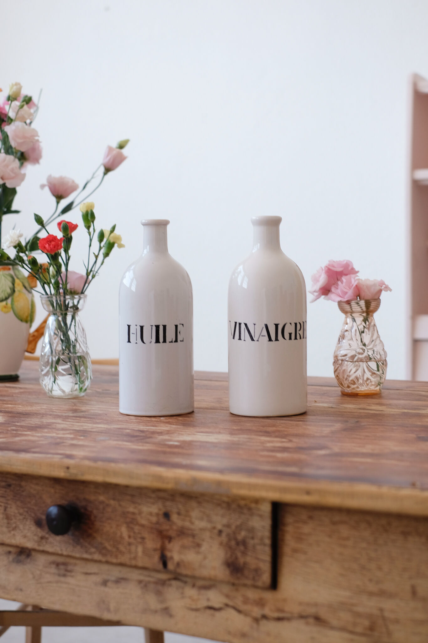 Charolles ceramic oil bottle