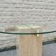 Artedi travertine coffee table 1970