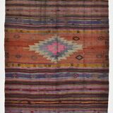 6x8 Oriental Handmade Vintage Rug, 176x242Cm