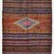 6x8 Oriental Handmade Vintage Rug, 176x242Cm