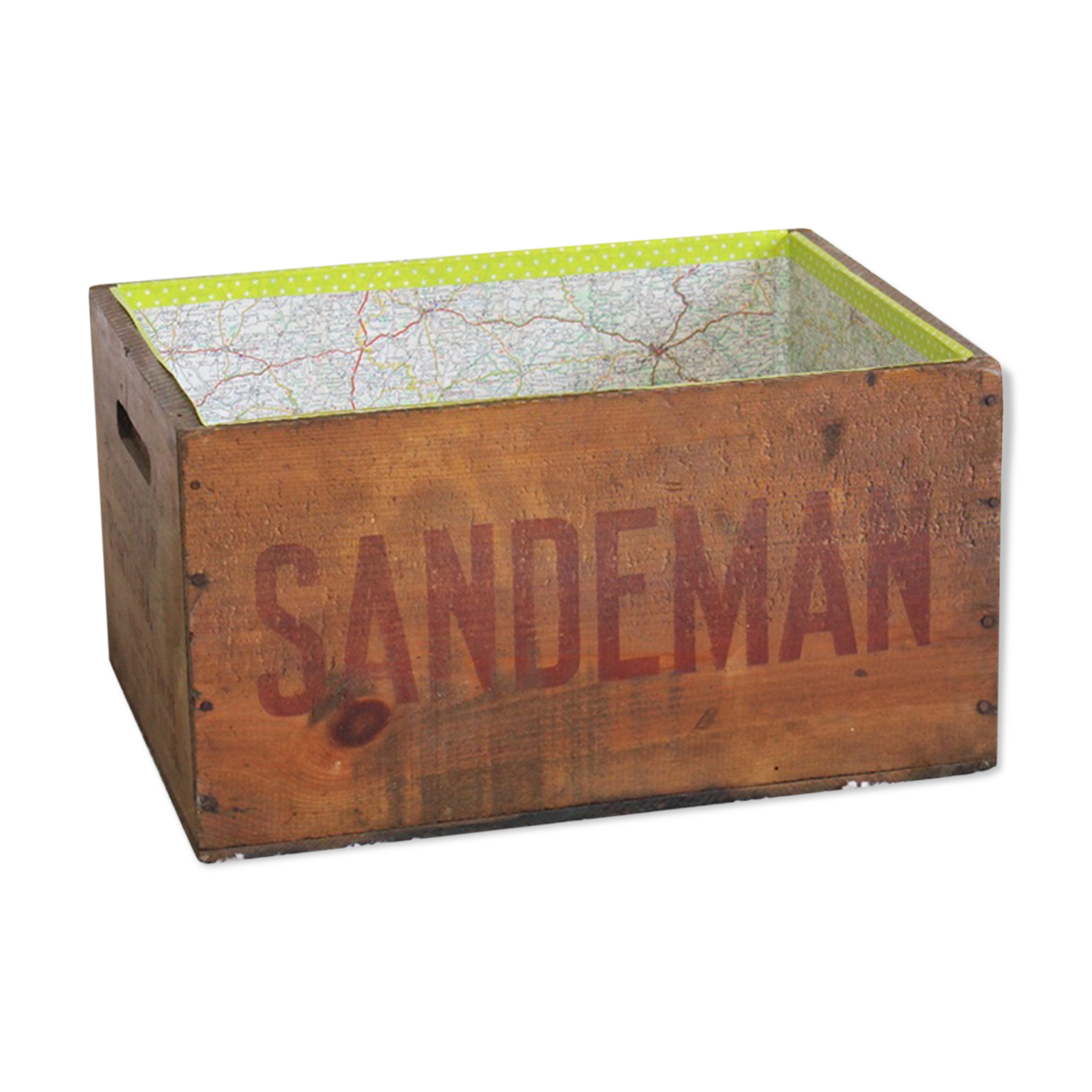 Sandeman wooden crate