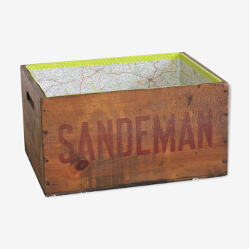 Sandeman wooden crate