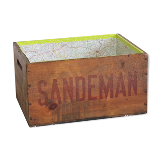 Sandeman wooden crate