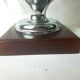 1950s 1950s 1950s gold metal and bakélite laying lamp