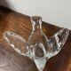 Vide poche hirondelle en cristal