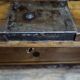 Secretary with three bodies in walnut from the Louis XVI period.