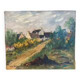Oil on canvas Brittany