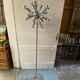 Lampadaire spoutnik 18 feux annees 70/80 metal chrome couleur argente