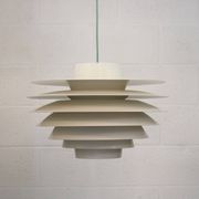 XL Verona Pendant Lamp by Svend Middelboe for Nordisk Solar - 1980s Scandinavian
