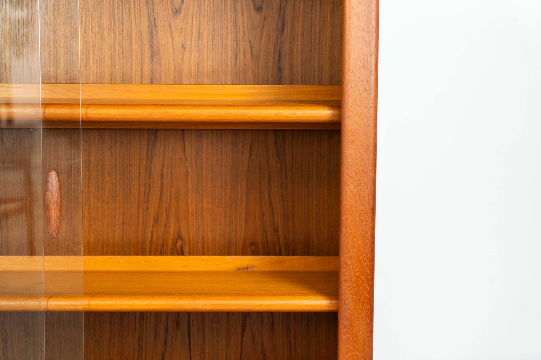 Showcase in teak by Svend Dyrlund