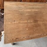 Old rectangular table - 1M40 - 2 drawers