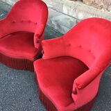 Pair of toad chairs