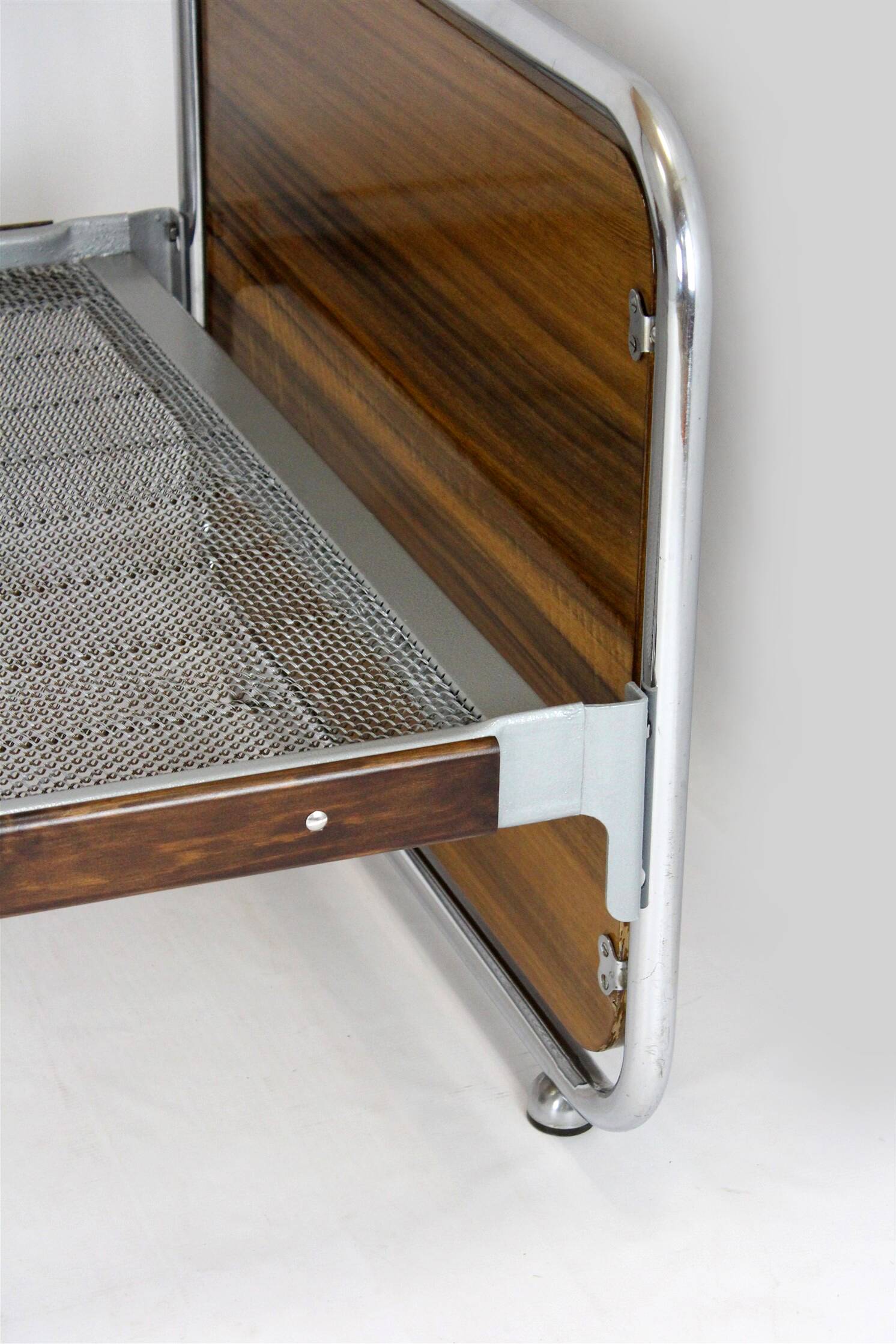 Lits en acier tubulaire Bauhaus, années 1940, lot de 2