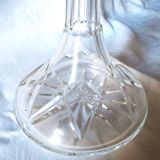 Cut crystal carafe with beautiful stopper