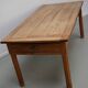Antique Cherry French Farmhouse Dining Table, 19th Century