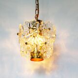 Brass and glass chandelier by Sölken