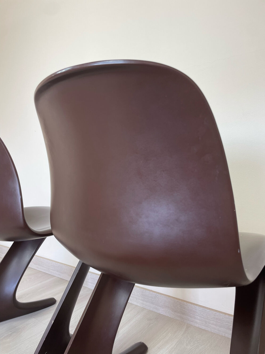 2 Chaises ‘ Z chair ‘ de Ernst Moëckel