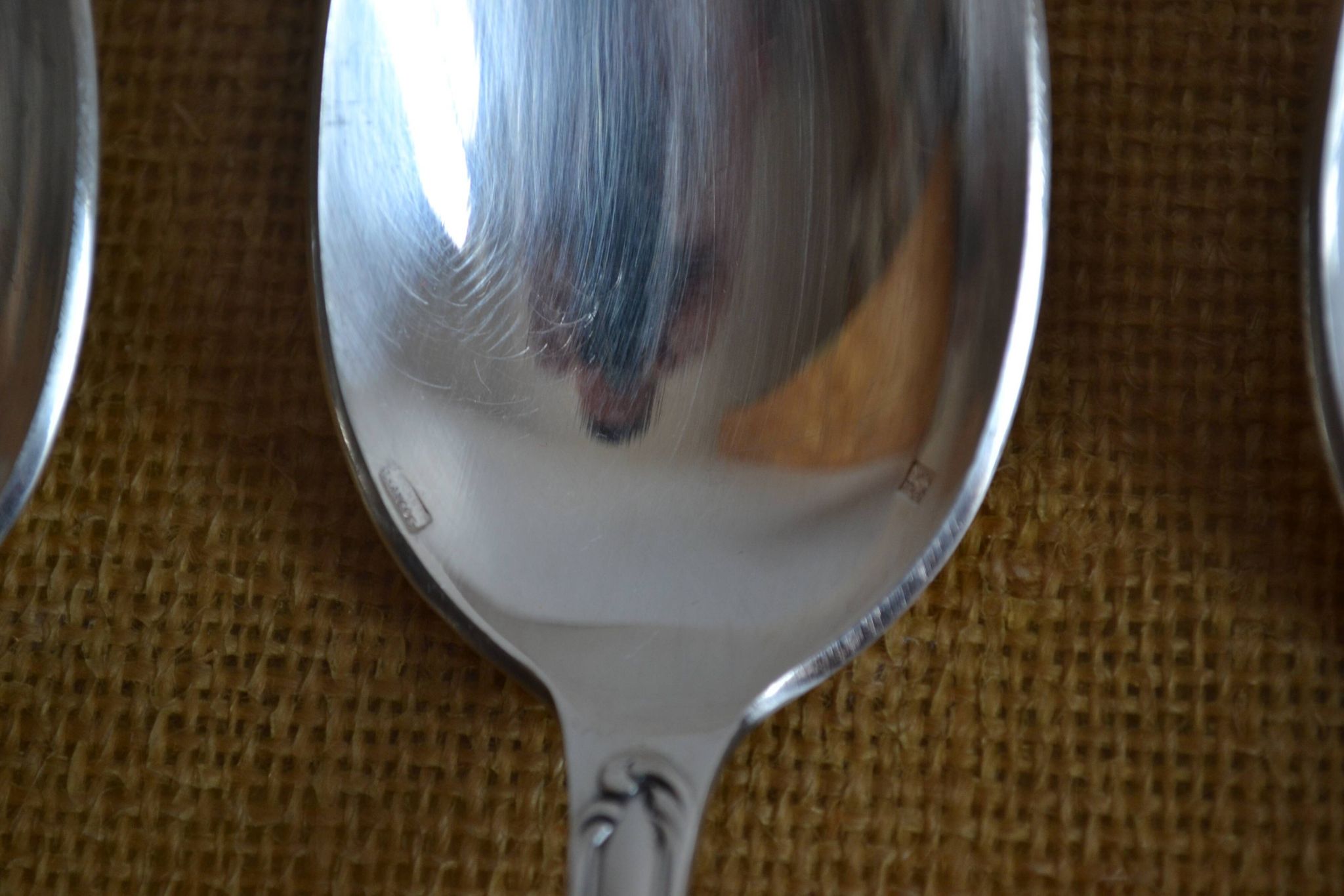12 tablespoons metal argente orfevre frionnet francois