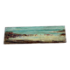 Petite peinture huile « plage » ancienne