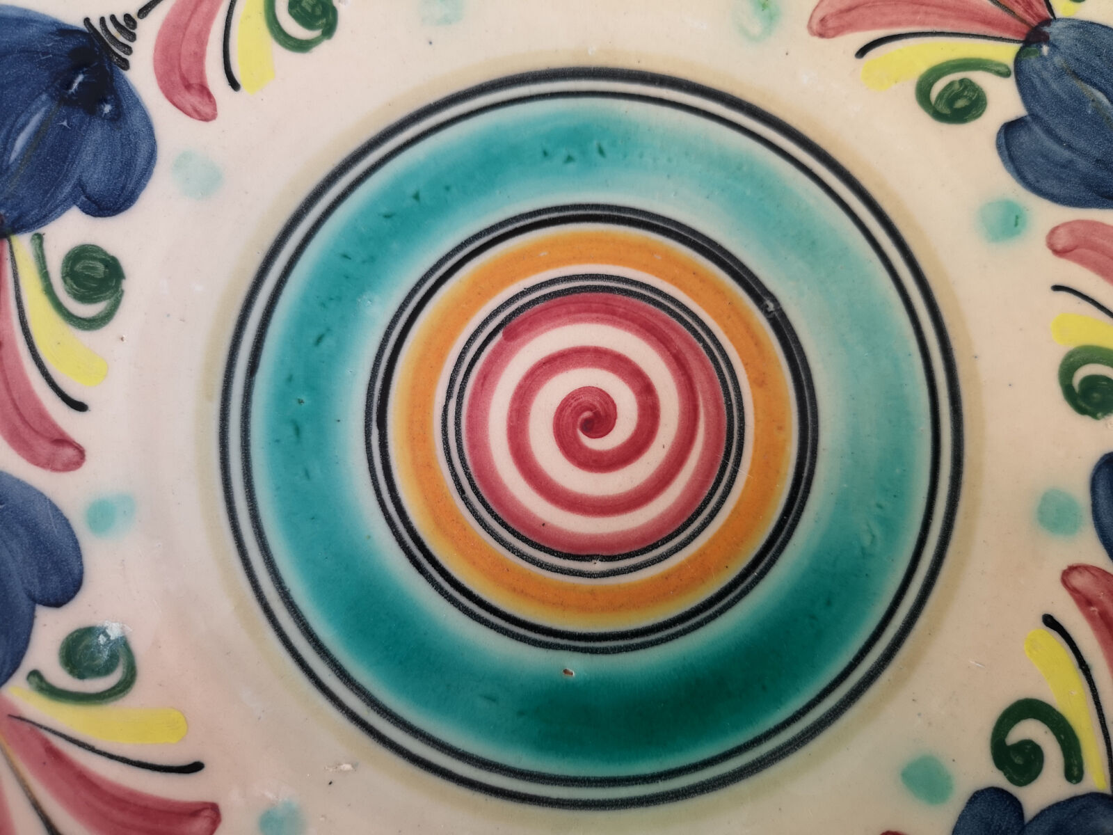 Andalusian ceramic plate