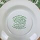 4 dessert plates Wedgwood Oriental Pheasants green