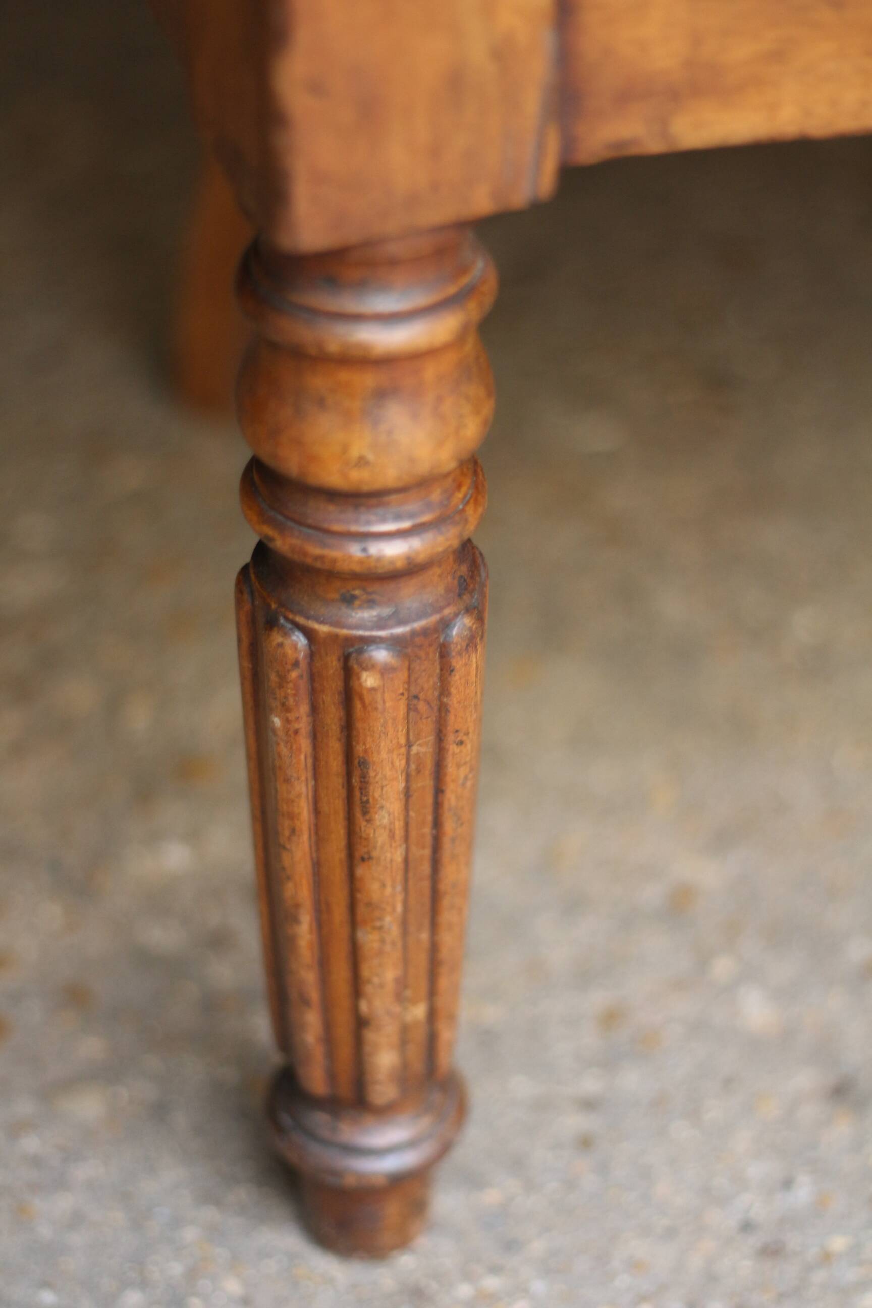 Restoration chair of the national collections. Stamped.