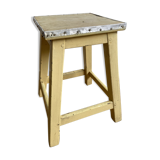 Beige farm stool