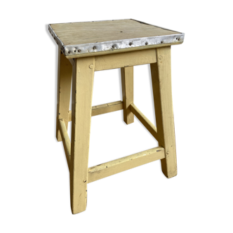 Beige farm stool