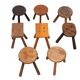 Set of 8 original Milk stools 1950s Holland