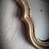 Miroir doré classique 51x31cm