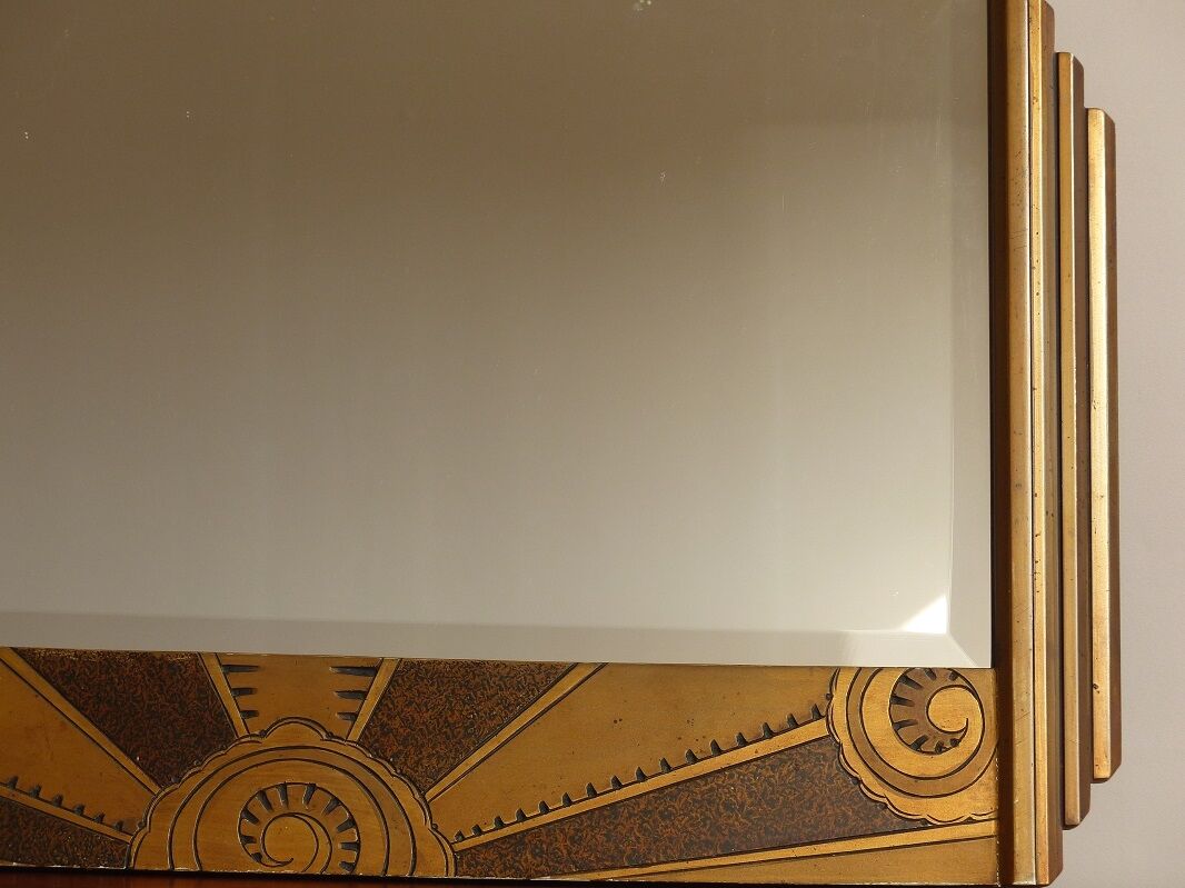 Art Deco mirror 75x53cm