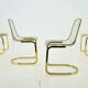 Lot de 4 chaises, Italie, années 1970