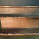 Double wooden wall shelf