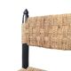 5 chaises marocaines en bois bleu