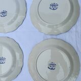 Set of six Dordrecht BFK dinner plates