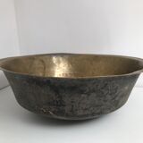 Ancient brass basin