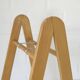 Vintage umbrella stand Scandinavian style mid-century modern wooden holder