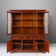 Bibliothèque en bois anglaise, années 1950