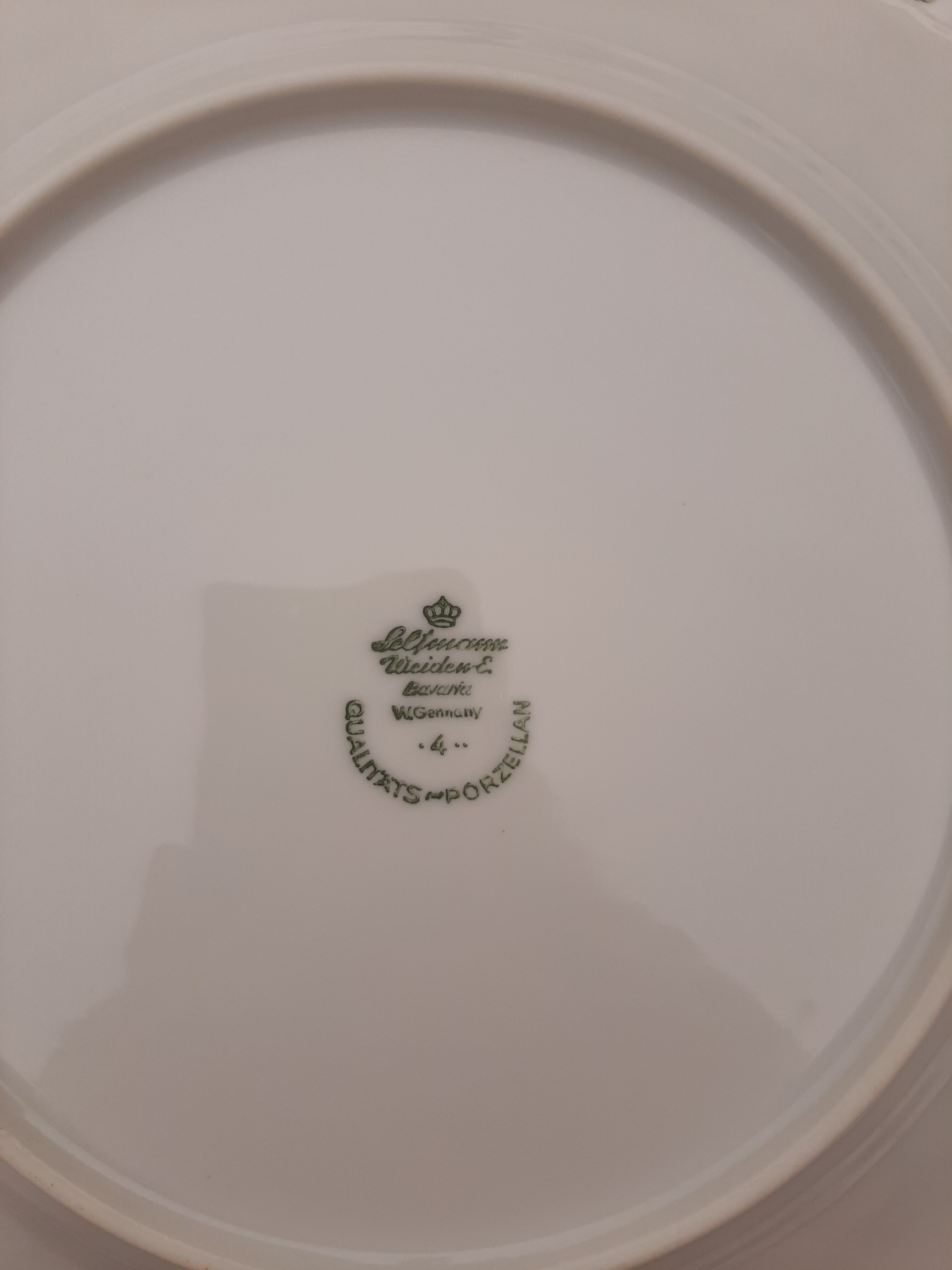 6 porcelain plates Bird Seltmann Weiden