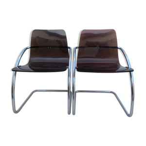 Paire de fauteuils Blooming