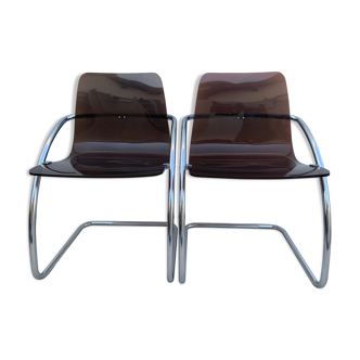 Paire de fauteuils Blooming design Yves Christin, Airborne