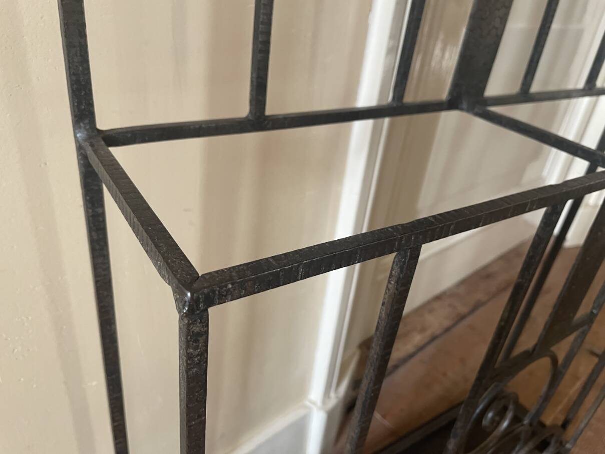Porte-manteau mural sur pied art déco