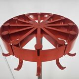 Space Age Plastic and Steel Coat Rack by Dal Vera from the 70s