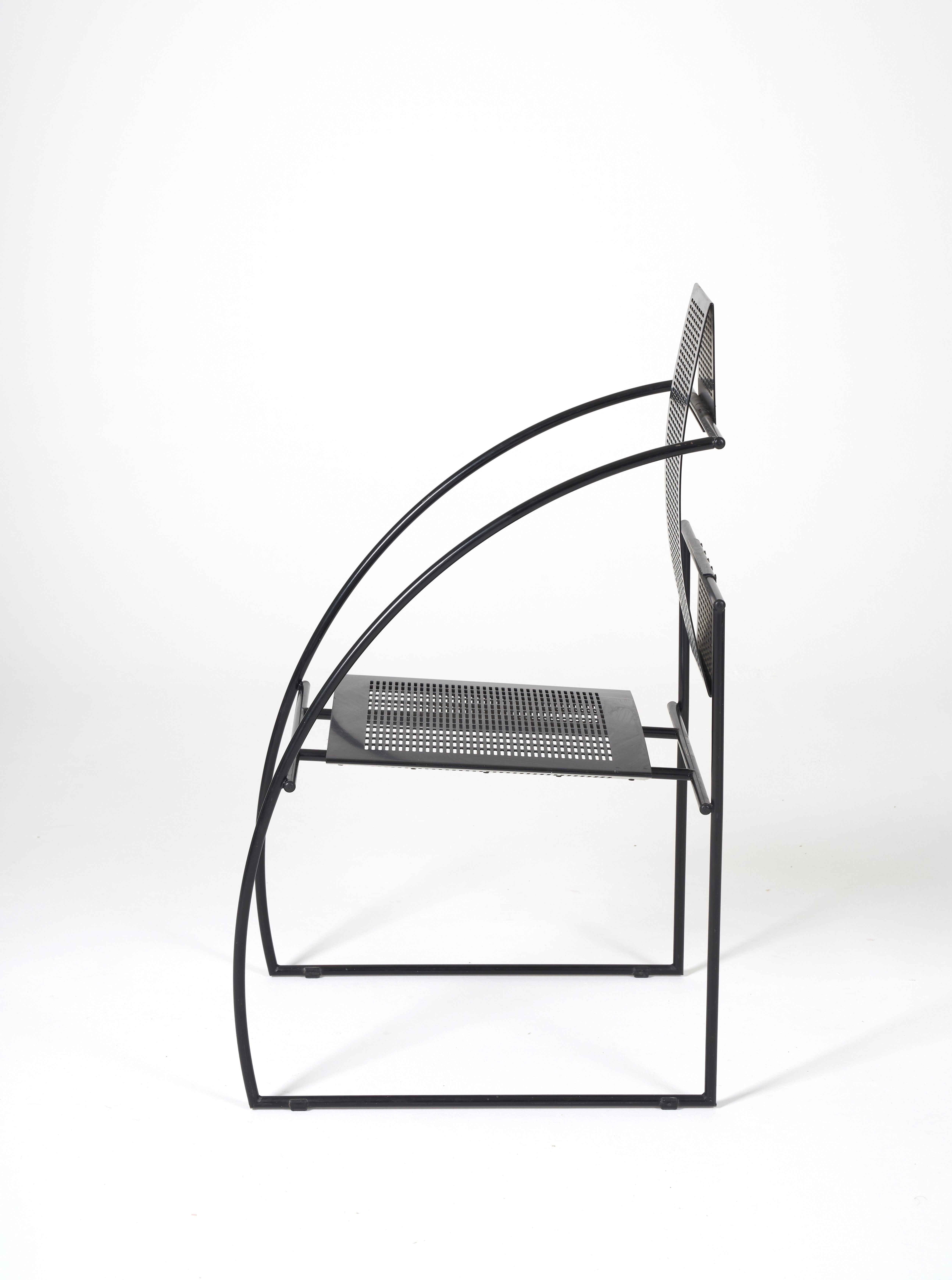 Chair "Quinta" Mario Botta for Alias design 1980s