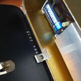 Rare table clock by Junghans , germany 70s